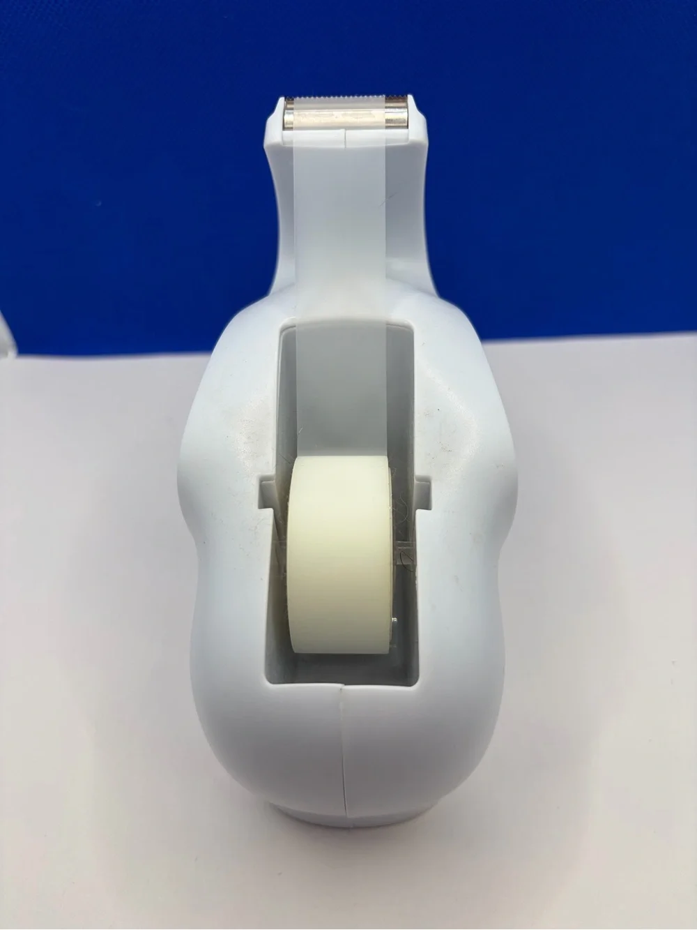 Scotch Elephant Tape Dispenser White Desktop Weighted Office Tape Holder